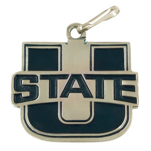 U-State Logo Zipper Pull